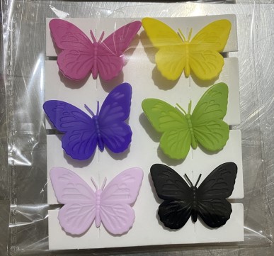 OPP백 포장*와인잔 로고 6색 세트