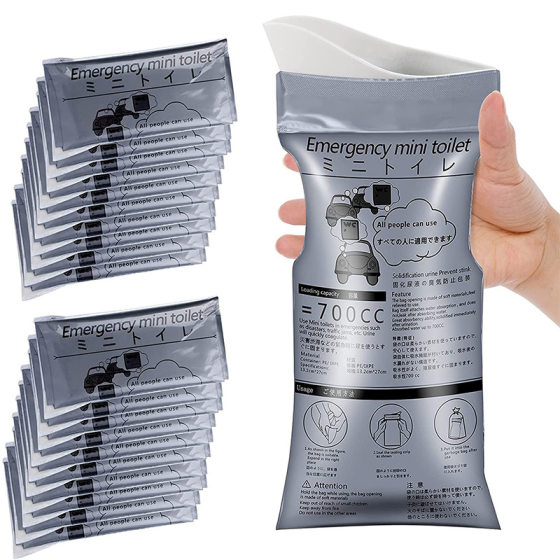 Car Emergency Urine Bag Portable Urine Artifact Travel Disposable Convenient Bag for Men and Women Usable Car Urine Bag
