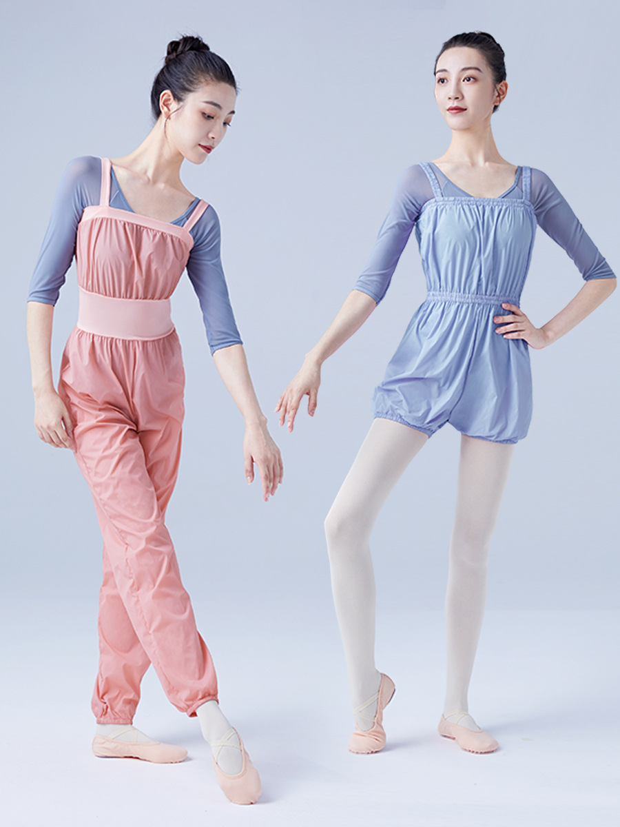 Adultos danza ballet calentamiento sudor calentamiento mono cintura delgada pierna flaca sauna pantalones práctica pantalones delgados pantalones suaves