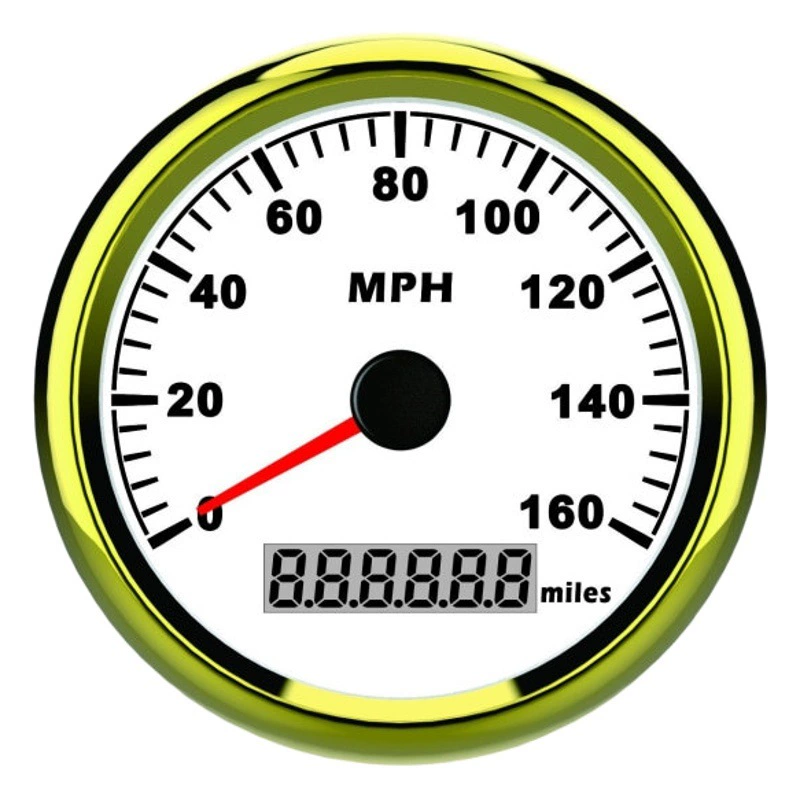 Инженерная техника, суда, яхты и автомобили, модифицированные с использованием водонепроницаемых GPS-спидометров, показывающих скорость 120 км/ч.