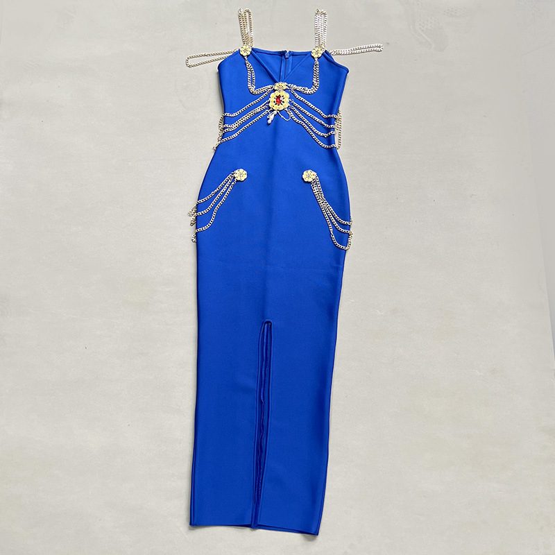 Elegant Women's Bandage Evening Dress For Formal Prom Occasions_voghion.com