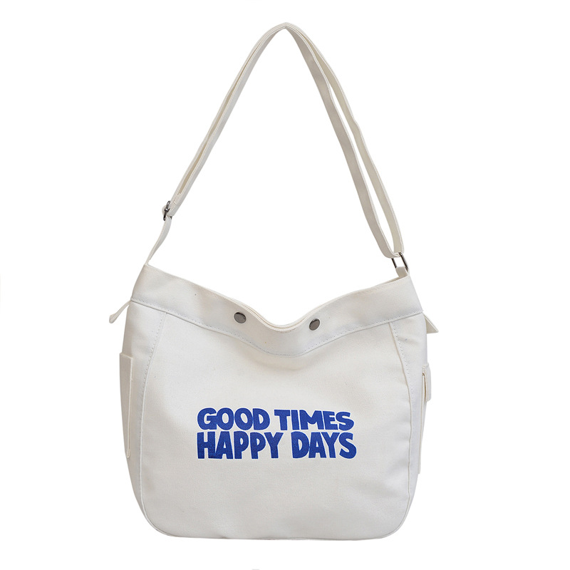 Canvas schoudertas voor dames grote capaciteit veelzijdige tas_voghion.com