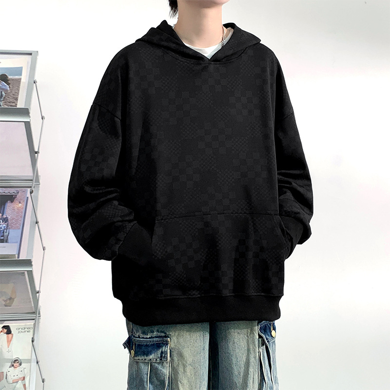 Solid color base body-friendly hoody for students