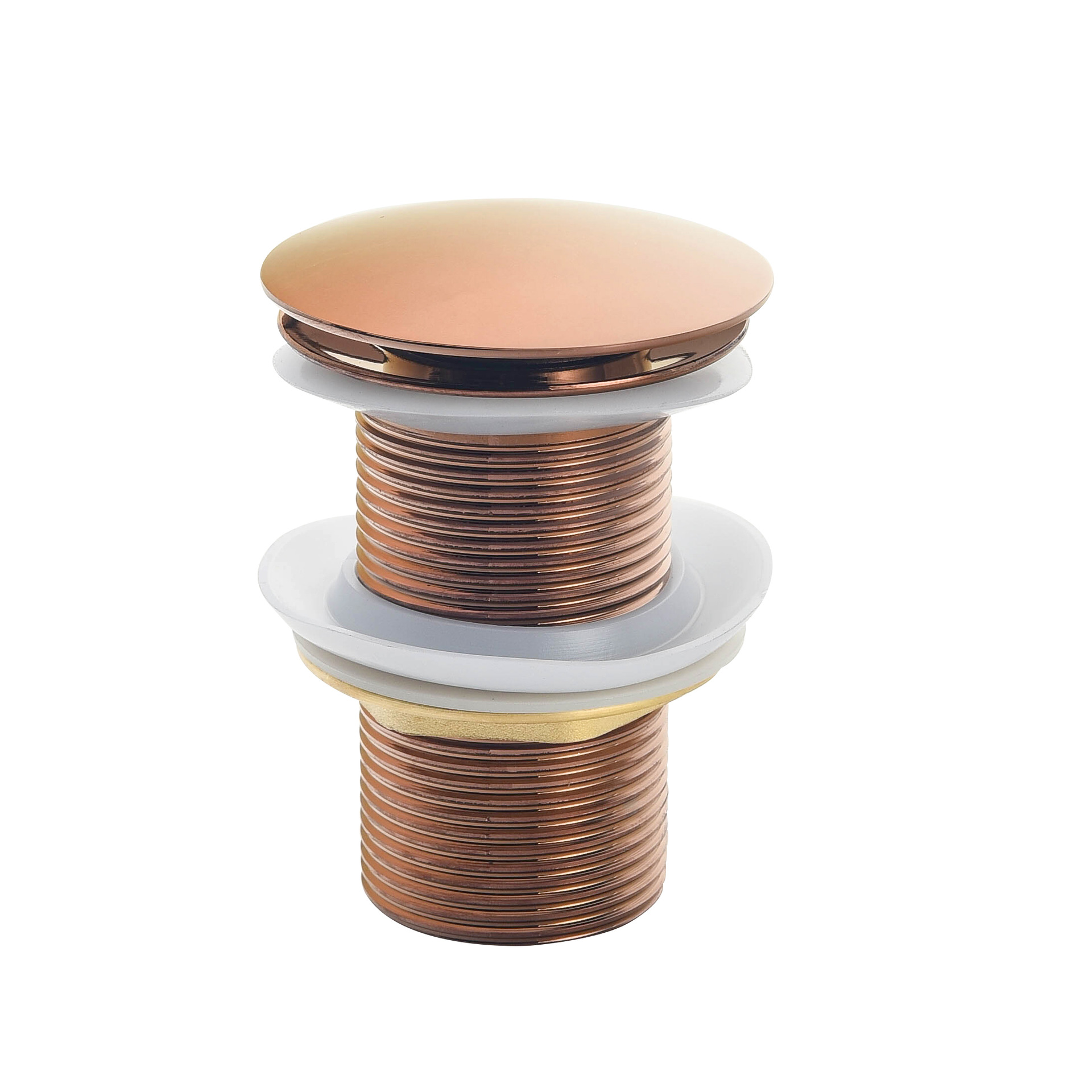 Aleación de zinc de acero inoxidable de cobre cuenca rebote escurridor lavabo escurridor G1 1/4"