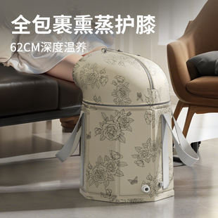 跨境可折疊泡腳桶8層保溫花紋款式新穎泡腳袋過小腿家用便攜