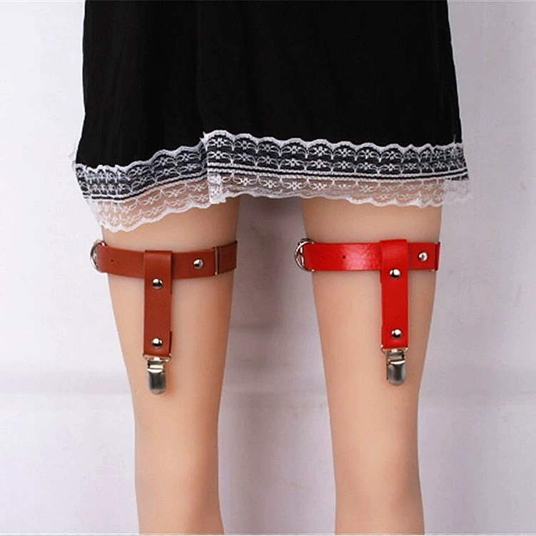 Европейский и американский Харадзюку панк из искусственной кожи кольцо для ног Ювелирные изделия Пара уличных танцев представление Сексуальная цепочка для ног Аксессуары для ремня