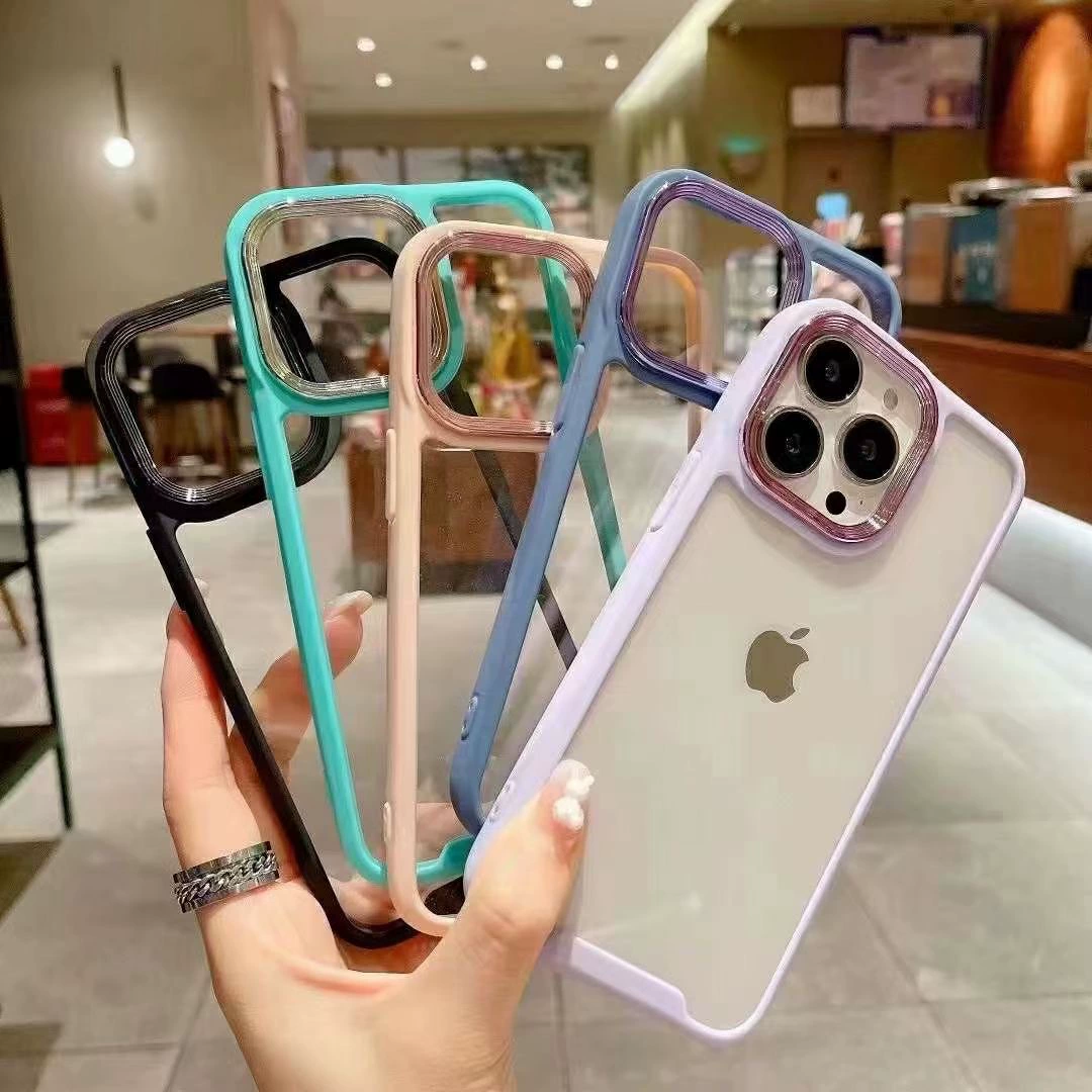 Apple, совместимый iPhone 13, прозрачный акриловый защитный чехол, чехол для телефона, 13promax, айфон, простой и элегантный дизайн