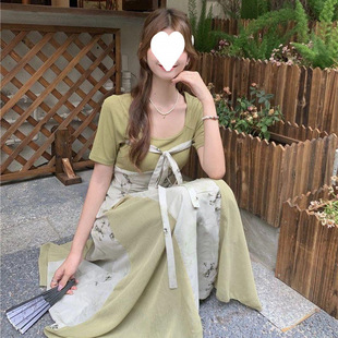 New Chinese Style dress 2025 Summer Improved French Temperament Cheongsam Women