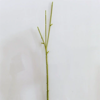 仿真花枝配件 42CM三叉洋牡丹枝 仿真人造花花枝杆子配件大量批发