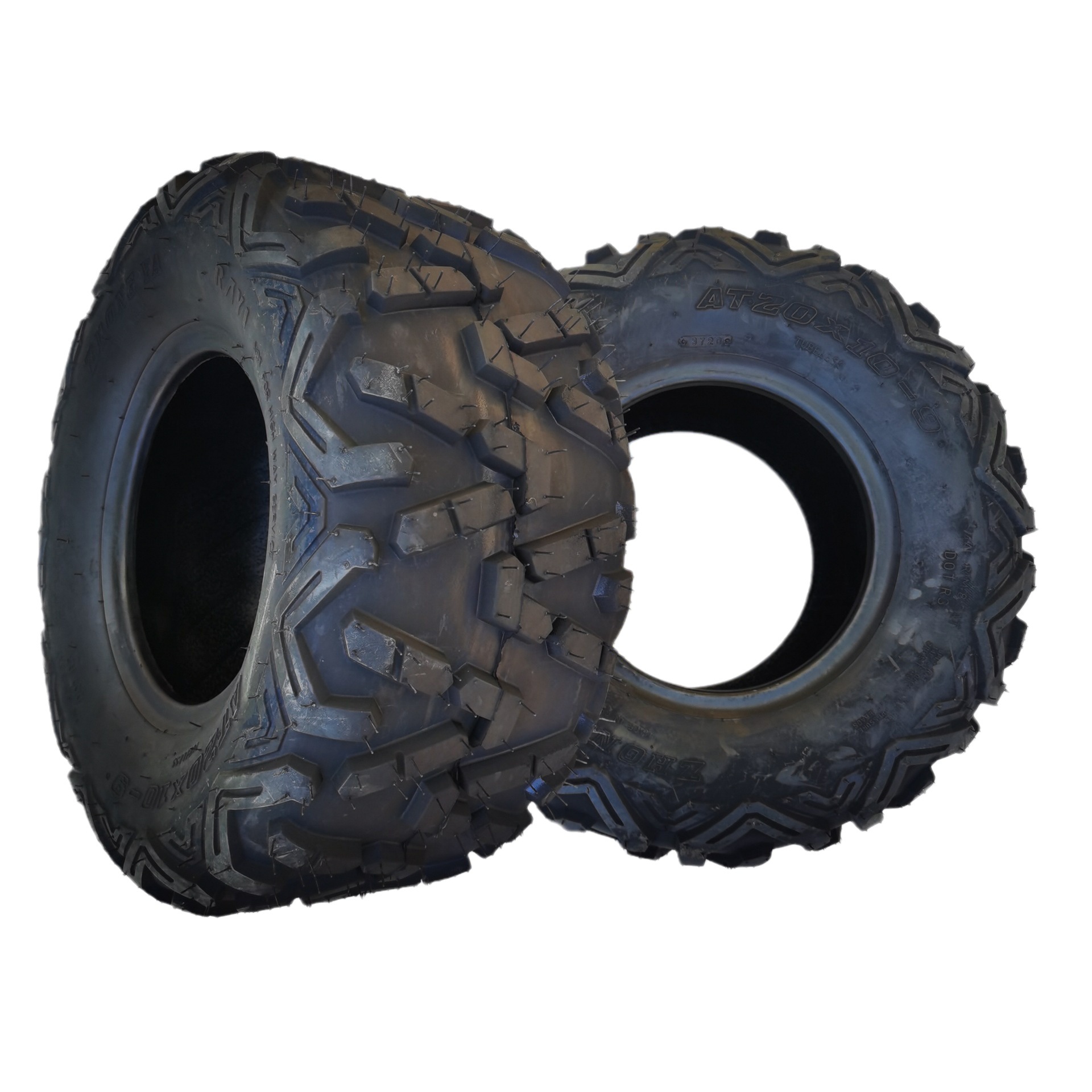 沙滩车小四轮20*10-9A字纹真空胎轮胎