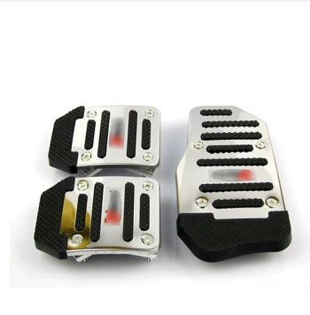 Педаль акселератора автомобиля из алюминиевого сплава Нескользящая педаль автомобиля/педаль тормоза ручная автоматическая педаль акселератора