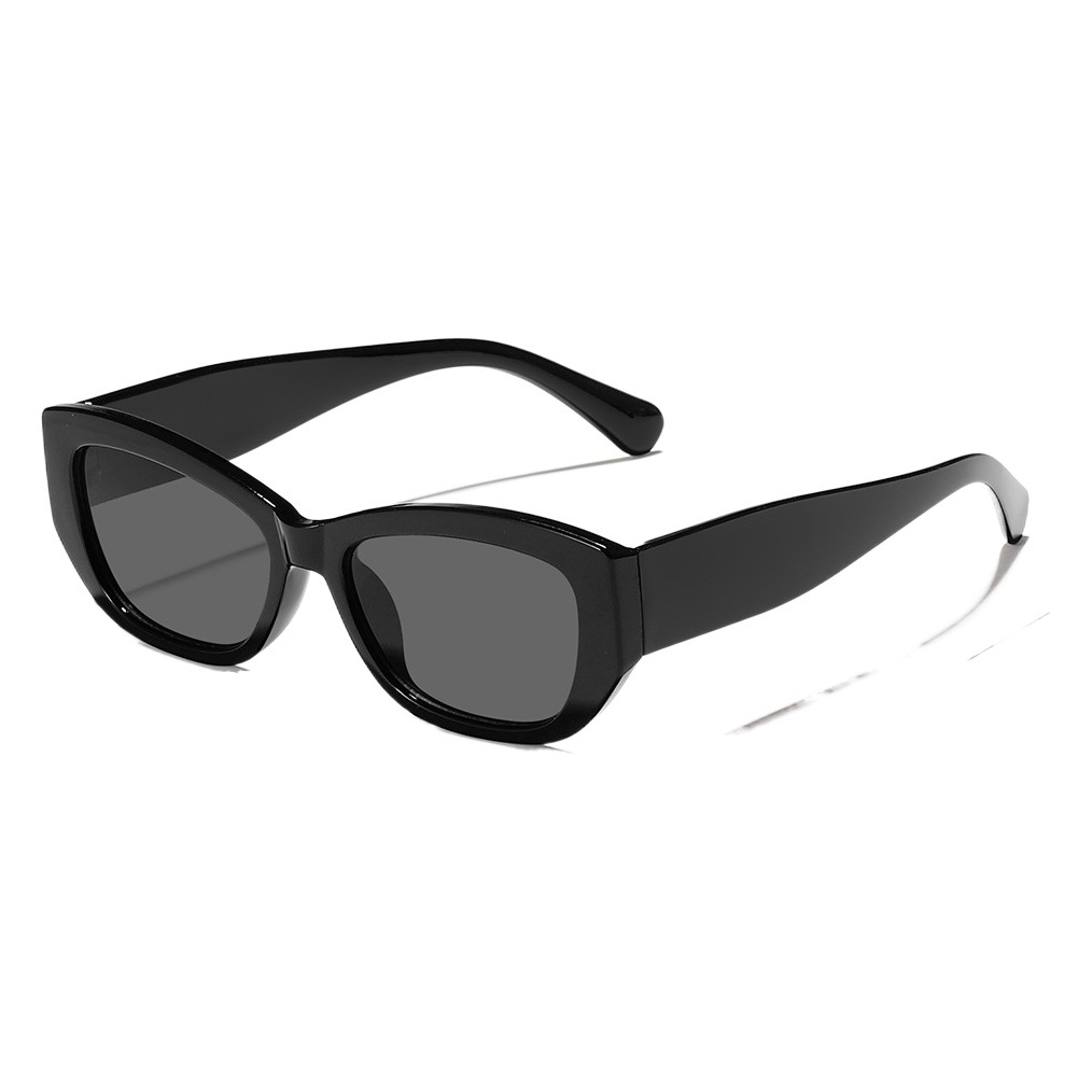 Nueva alta calidad retro estrecho marco Internet celebridad gafas de sol hombres y mujeres moda calle hip hop desgaste esencial gafas de sol