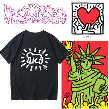 ��ʽ������Keith Haring��˹����С�ڳ������´��޶���T��������