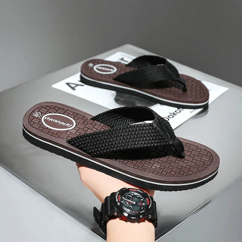 Заводская оптовая продажа шлепанцы мужские летние новые нескользящие водонепроницаемые, износостойкие легкие, премиальные ощущения супер мягкие