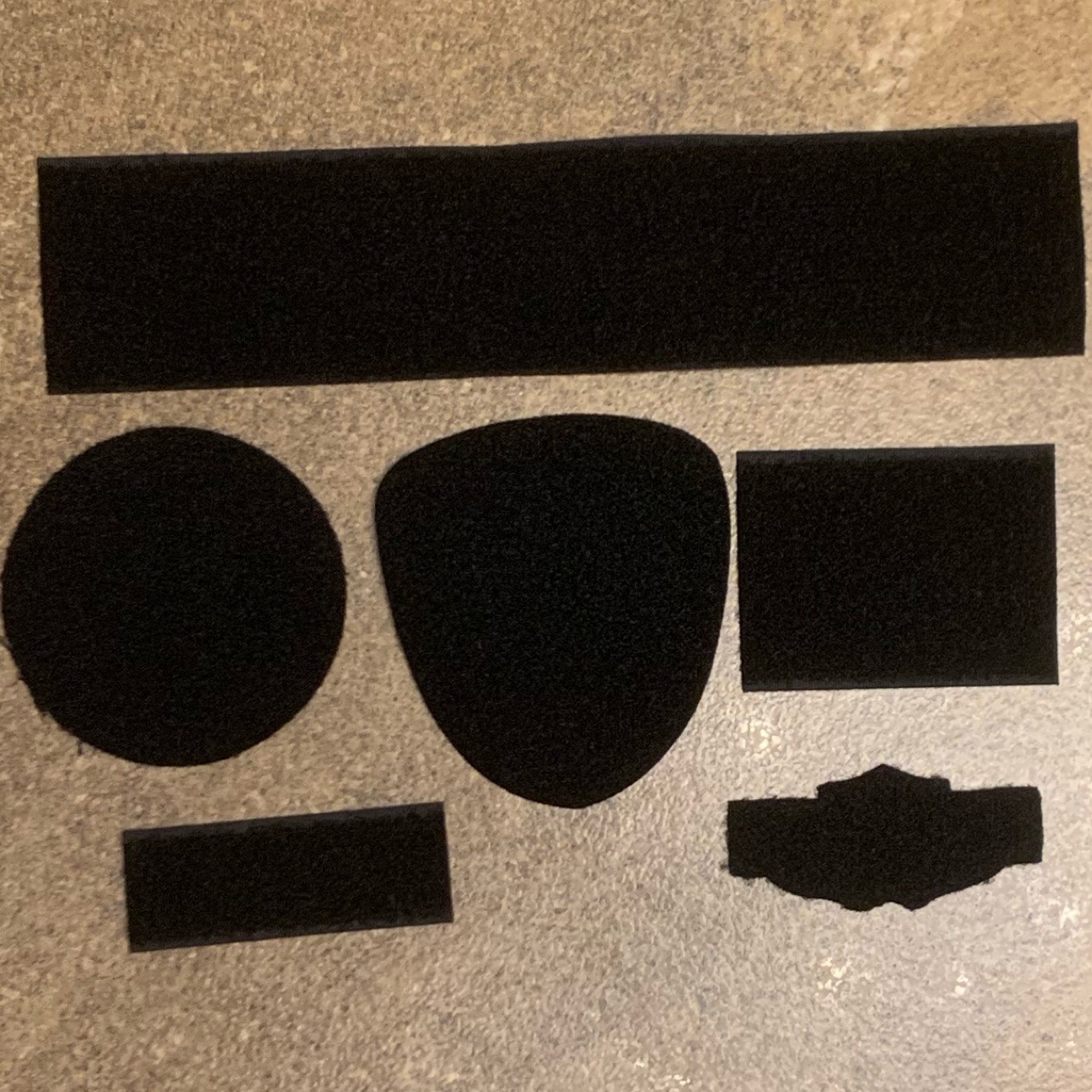 厂家现货供应 保安六件套毛面 城管服毛面 魔术贴毛面 量大从优