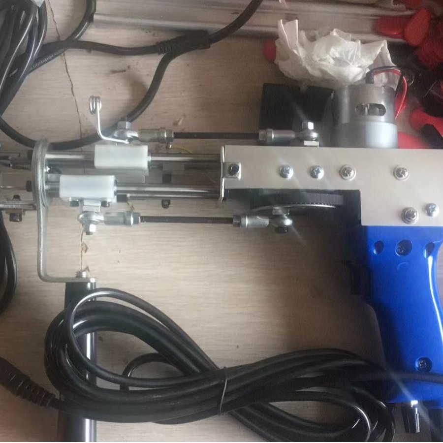 Pistola de tejer alfombras de segunda mano, aguja eléctrica para alfombras, máquina de tejer alfombras, tufting