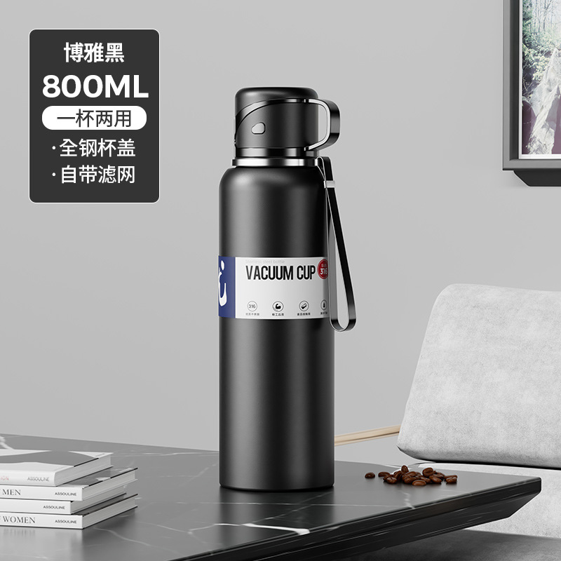 316 tazas de acero inoxidable niñas de alta capacidad taza de alta calidad de taza de té cubierta taza personalizada al por mayor image 18