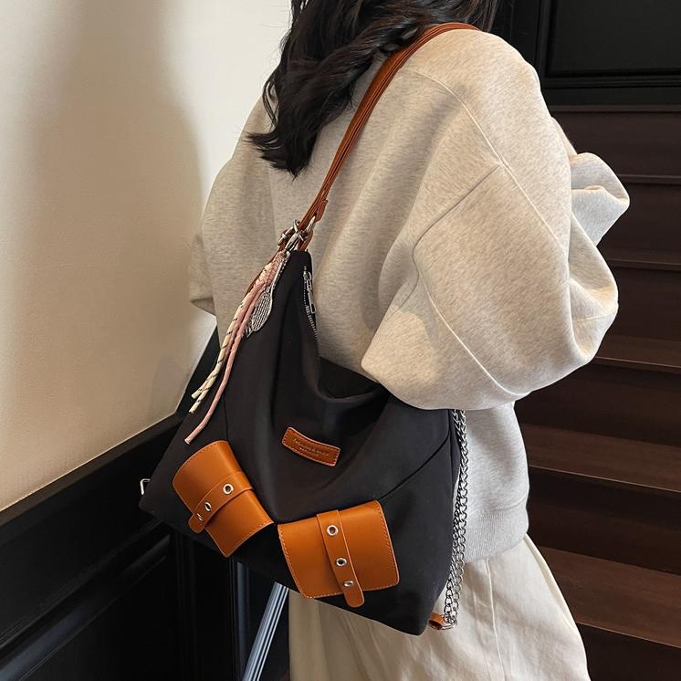 Bolso Oxford Butot más vendido en comercio exterior 2025 nuevo estilo de viaje bolso de mensajero de un solo hombro mochila coreana para mujer image 3