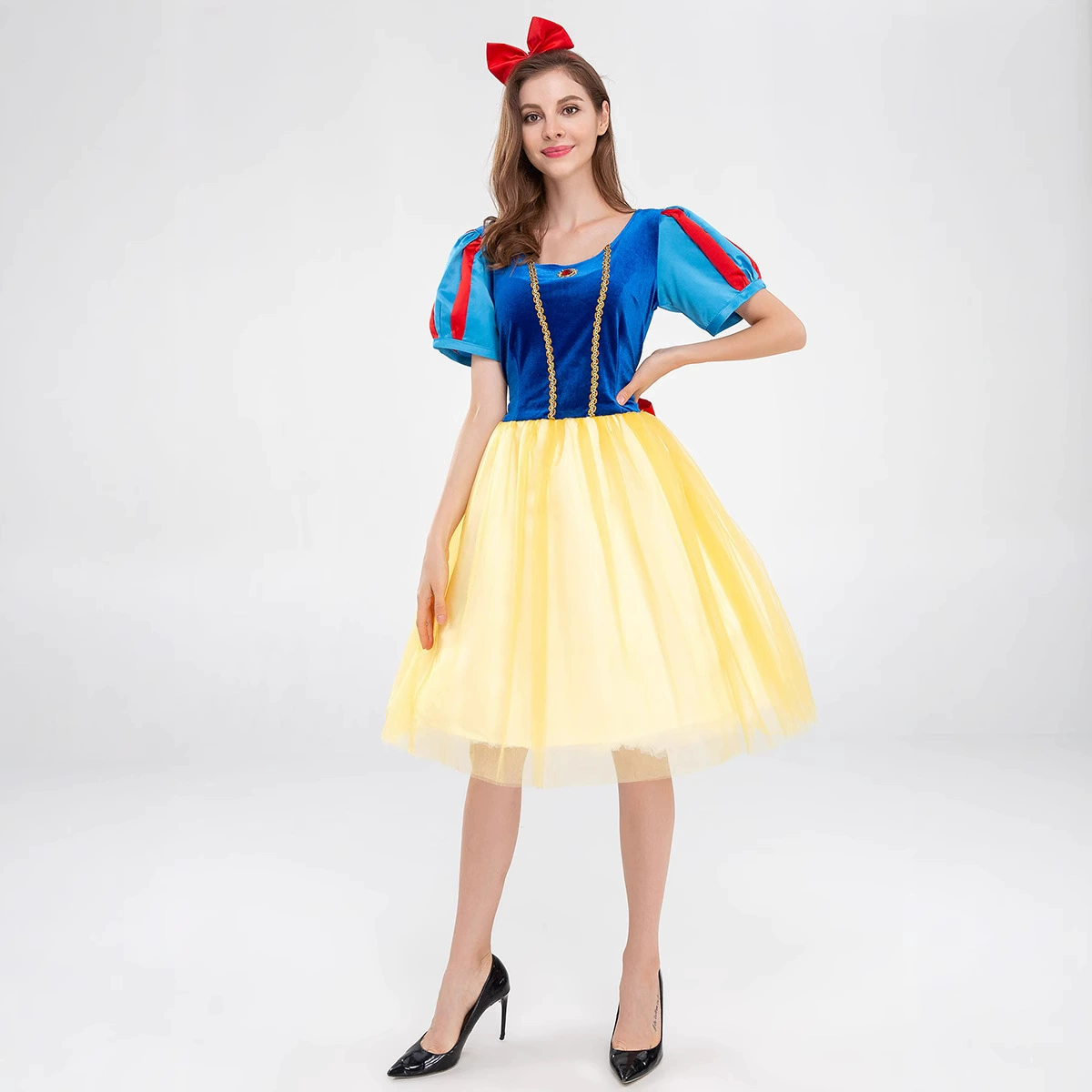 珠密恋 Little Red Riding Hood, uniform for princess, set, skirt, halloween, dress up