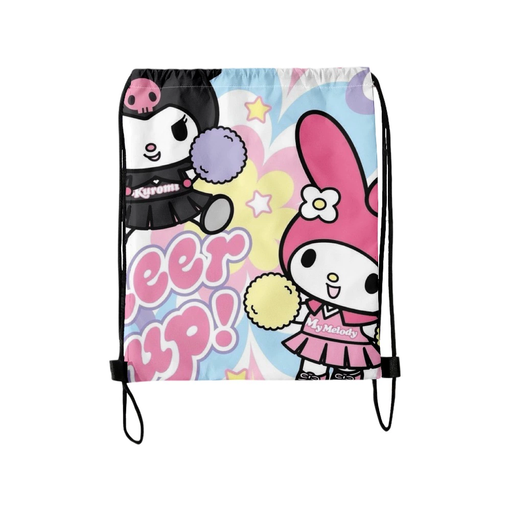 Sanrio, cartoon backpack, card holder, bag, 3D, Cinnamoroll, drawstring