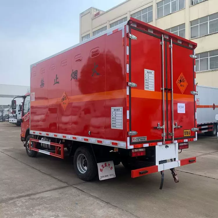 江淮3米危险品厢式车9类危险品厢式运输车厂家直供