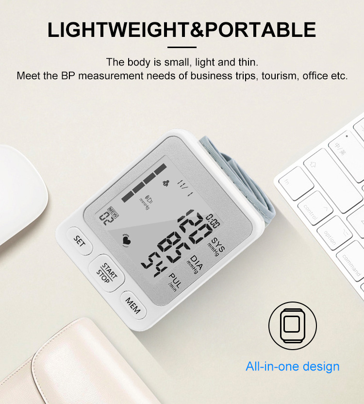 Smart Wrist Blood Pressure Monitor Image 5
