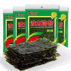 Poli Nori Original Flavor 4.5g*48 Pack Full Carton Wholesale Ready-to-Eat Nori Children's Sea Snack Nori Food