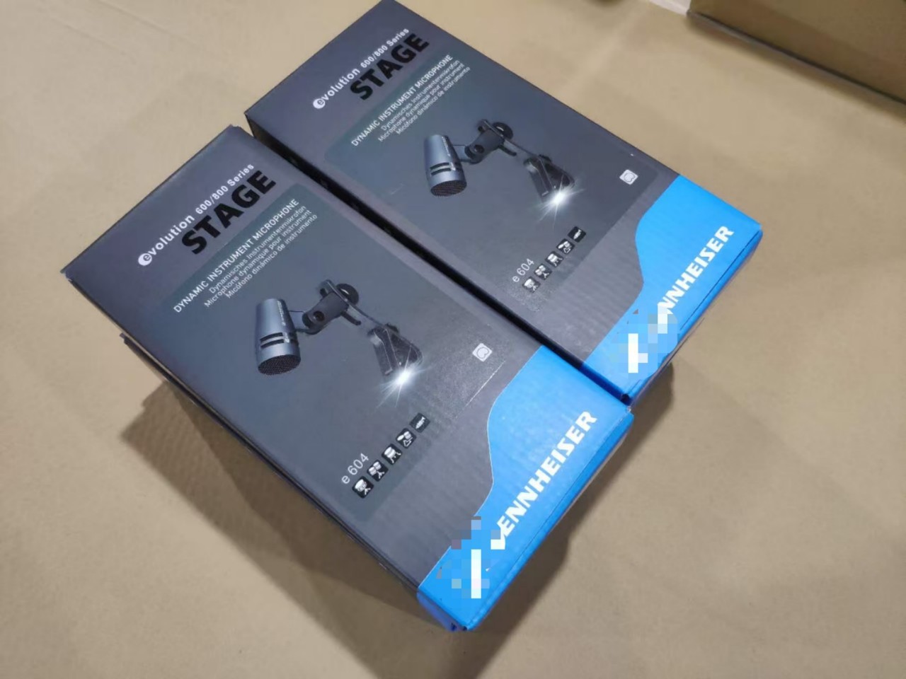 跨境专供 E604心形乐器鼓动圈麦克风小军鼓夹臂安装打击乐器拾音