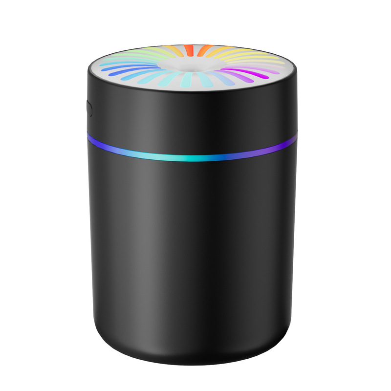 25 新しいクロスボーダーカラフルな加湿器 USB ホームベッドルーム大霧量サイレント水分補給霧化カラフルな加湿器|undefined