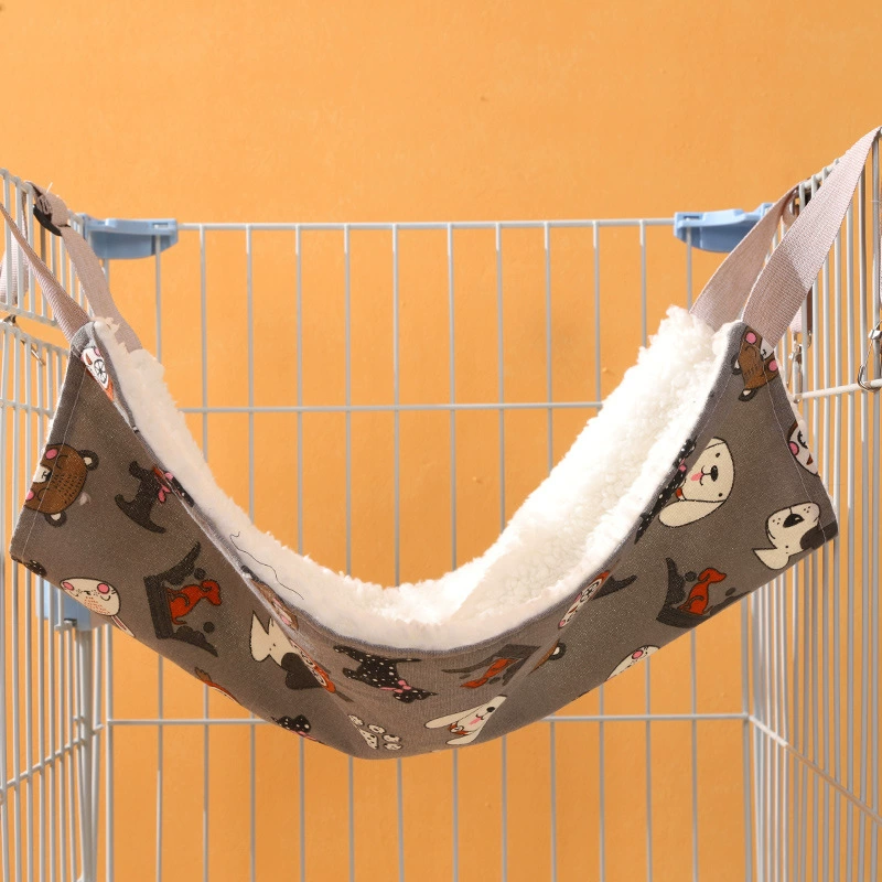 Оптовая Кошачий Гамак Летняя Клетка Висячее Гнездо На Флисовой Подкладке Теплое Регулируемое Висячее Гнездо Кошка Коврик Кошка Висит