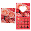 Cute matte multicoloured eyeshadow palette contains rose, makeup primer, suitable for import, 16 colors