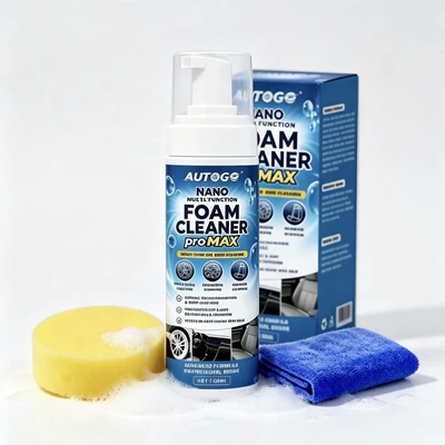 Cleaner for car interior leather: Cleaning/curing agent