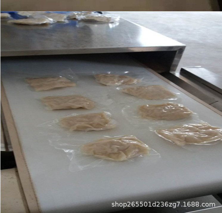 沃斯特猪皮微波膨化烘干设备 食品微波烘干杀菌设备 猪肉脱脂设备
