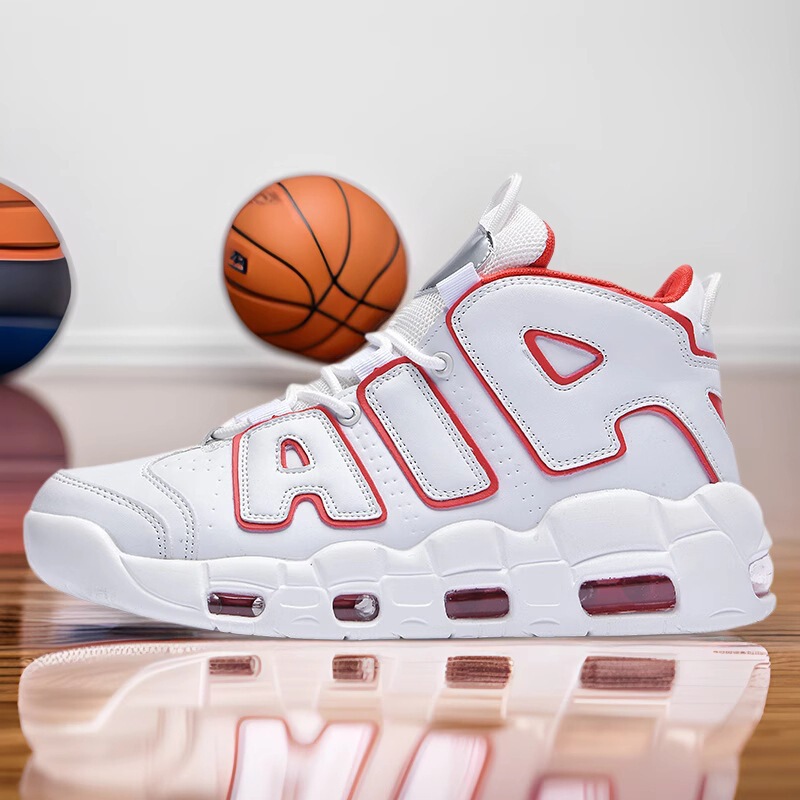 Cross-Border Men's Large Size 4647 Basketball Shoes Shock-Absorbing Air-Cushion Shoes Sports Shoes Lightweight Trendy Shoes Men's Shoes Basketball Cross-Border Men's Large Size 4647 Basketball Shoes Shock-Absorbing Air-Cushion Shoes Sports Shoes Lightweight Trendy Shoes Men's Shoes Basketball