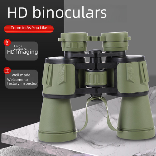 Wholesale 20X50 Dual-Tube Telescope High Magnification High Definition Wide-Eyed Low-Light Night Vision Outdoor Phone Telescope