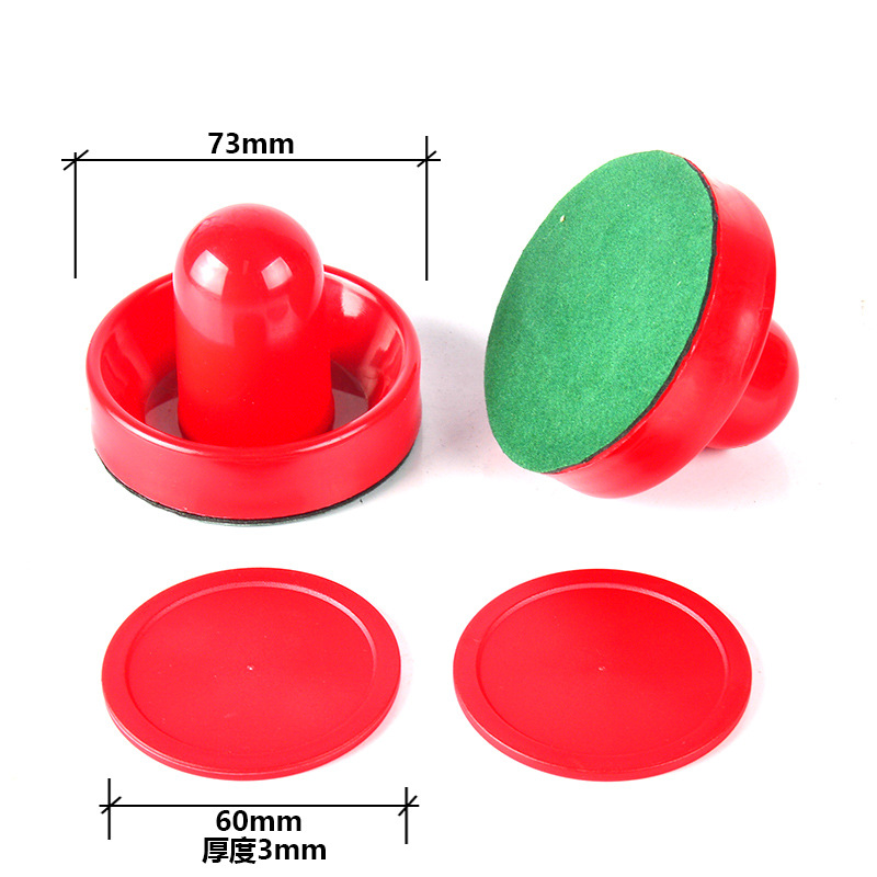 Accesorios de mesa de bolas de aire accesorios de mesa de bolas de hielo rojo 73mm percusión 63mm Pastel redondo múltiples especificaciones