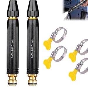Affordable alternative to branded products, exclusively for cross-border sales: high-pressure car wash water gun home kit, metal direct spray gun, tool for watering flowers and washing floors