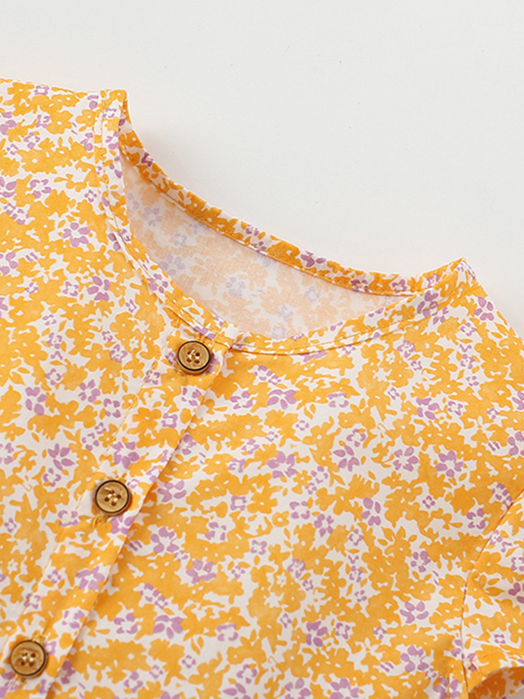 Vestido de niña malwee transfronterizo vestido de verano nuevo estilo europeo y americano vestido casual de niña linda de manga corta para niños pequeños image 2