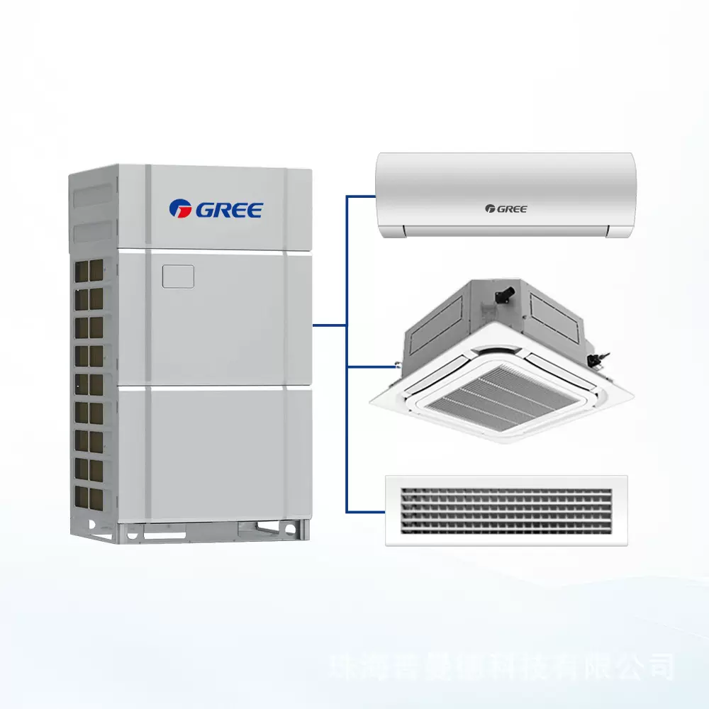 格力中央空调一拖四外贸出口冷暖型多联机商用家用空调公寓办公楼