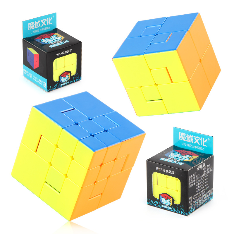 Moyu encantador títere de dragón Cubo de Rubik N ° 1 2 juguetes educativos competitivos de transformación de cuarto orden de forma especial Cubo de Rubik giratorio 8822