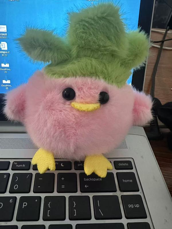 かわいいキャベツひよこペンダントインターネット有名人ぬいぐるみ人形ひよこバッグペンダントキーホルダー人形人形|undefined
