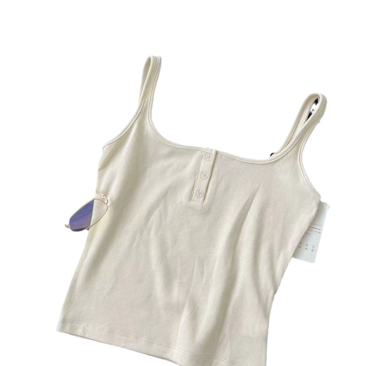 Ниша минимализм и модная новая deduction мягкий подвесной жилет-подвеска, повседневно дышащий all-in-one подушке женский универсальный 6615