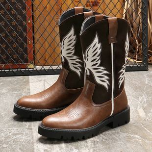 5100 Cowboy Boots Западный ковбойские сапоги