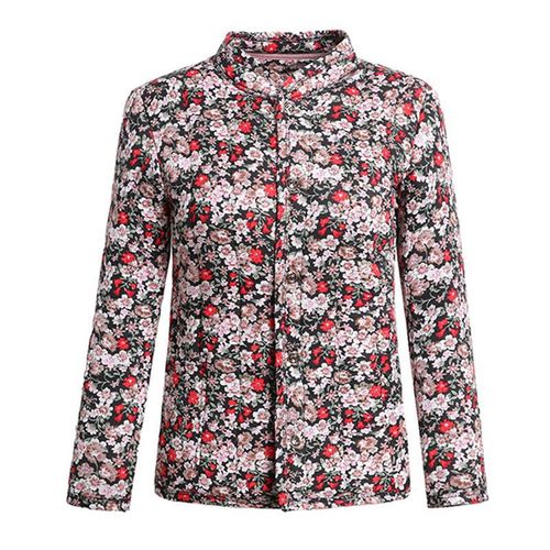 Winter Camel Hair Women's Cotton Jacket with Fleece and Thickenings, Suitable for Middle-aged and Elderly, Outwear Loose Top, Large Size Long Sleeve Mother's Dress