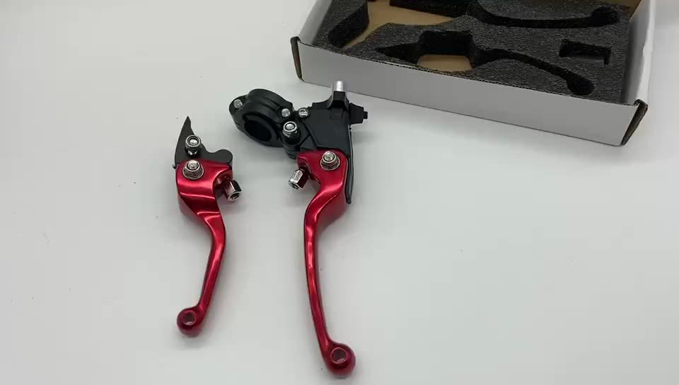 Supply of Off-Road Motorcycle Asv Second Generation Forged Black Seat Aluminum Alloy Cnc Brake Lever Clutch Handle