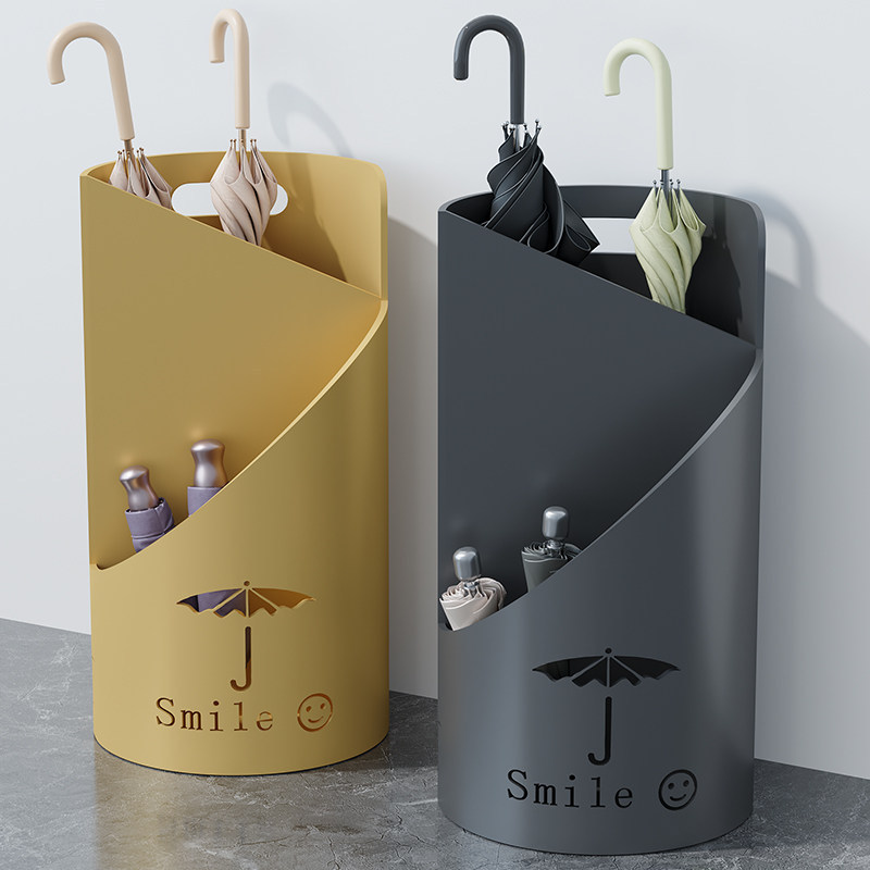 Umbrella Holder Storage Rack Storage Bucket for Placing Umbrellas at the Entrance, Household Umbrella Stand, Water-Draining Rack for the Entryway