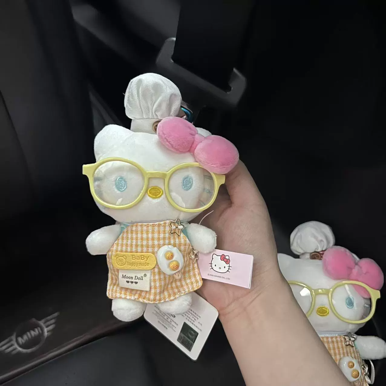 Hello Kitty, sanrio, оригинальная плюшевая подвеска, кукла, брелок, украшение сумки