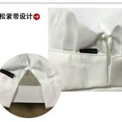 Men's pure color elastic band chef hat for factory wholesale, restaurant, back kitchen, Western cuisine, baking, and pastry high hat with printing for women