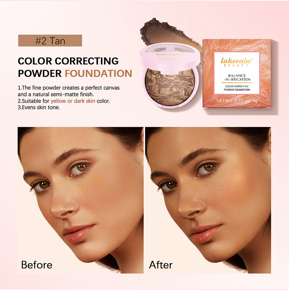 Cross-border new lakerain baking powder, highlighter Contour powder, setting and contouring Item Picture