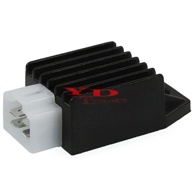 ATV ATV off-road motorcycle GY6 AC rectifier 50-125cc 12V 4 pin voltage regulator (Power supply, ignition system accessories)